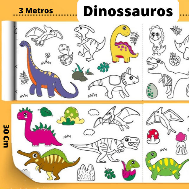 Dinossauros para colorir 267 –  – Desenhos para Colorir
